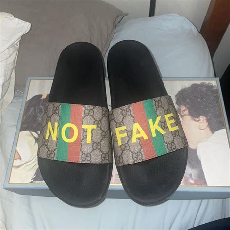 juventus gucci fake|gucci slides authenticity.